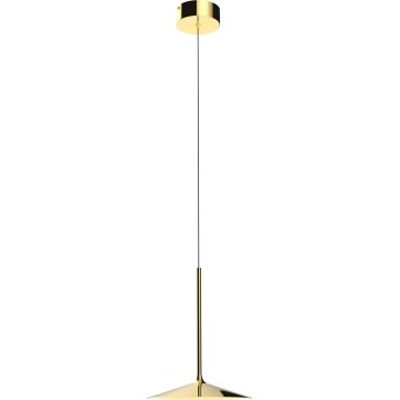 MAXLIGHT P0460 - LED Pakabinamas sietynas HANA LED/6W/230V diametras 17,5 cm auksas