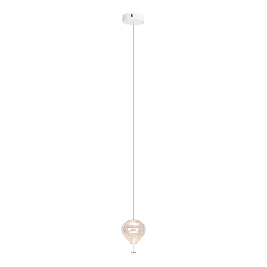 MAXLIGHT P0527 - LED Pakabinamas sietynas PALLONCINI 2xLED/3W/230V diametras 12 cm permatoma