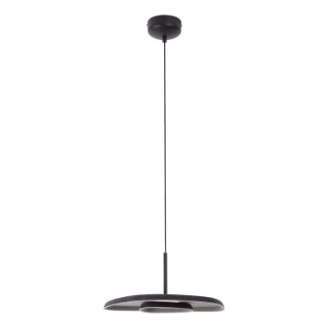 MAXLIGHT P0560 - LED Pakabinamas sietynas DEUX LED/5W/230V juoda