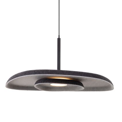 MAXLIGHT P0560 - LED Pakabinamas sietynas DEUX LED/5W/230V juoda