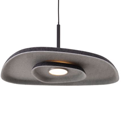 MAXLIGHT P0560 - LED Pakabinamas sietynas DEUX LED/5W/230V juoda