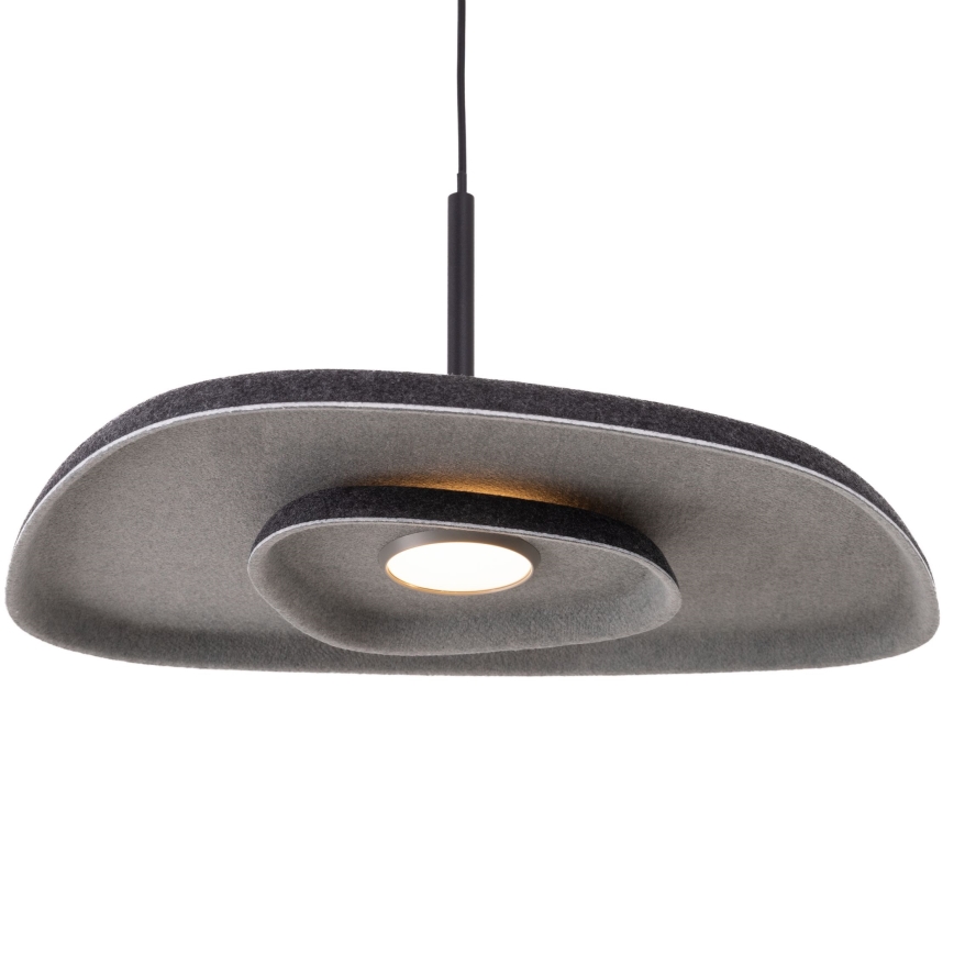 MAXLIGHT P0560 - LED Pakabinamas sietynas DEUX LED/5W/230V juoda