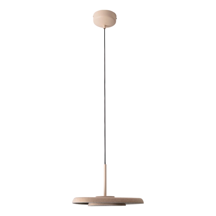 MAXLIGHT P0561 - LED Pakabinamas sietynas DEUX LED/5W/230V smėlio spalva/pilka