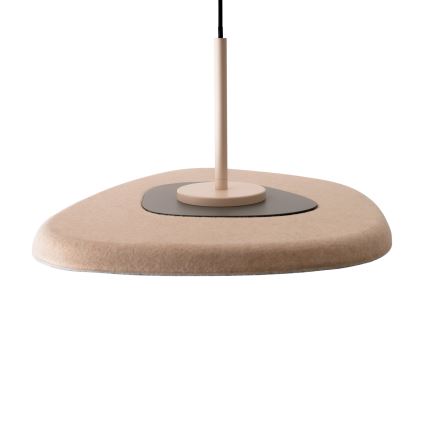 MAXLIGHT P0561 - LED Pakabinamas sietynas DEUX LED/5W/230V smėlio spalva/pilka