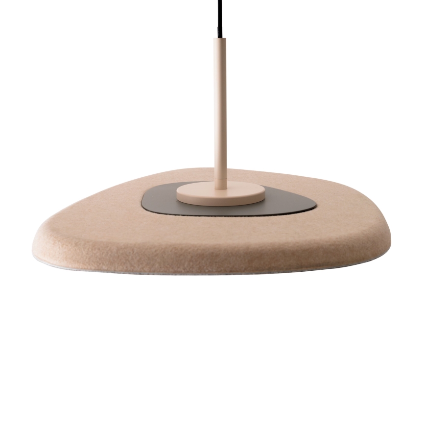 MAXLIGHT P0561 - LED Pakabinamas sietynas DEUX LED/5W/230V smėlio spalva/pilka