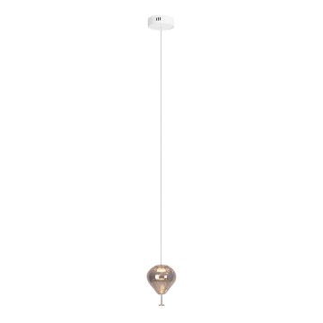 MAXLIGHT P0576 - LED Pakabinamas sietynas PALLONCINI 2xLED/3W/230V diametras 12 cm dūminis