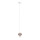 MAXLIGHT P0576 - LED Pakabinamas sietynas PALLONCINI 2xLED/3W/230V diametras 12 cm dūminis