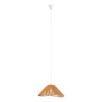 MAXLIGHT P0577 - Pakabinamas sietynas AMALFI 1xE27/15W/230V diametras 45 cm smėlio spalva