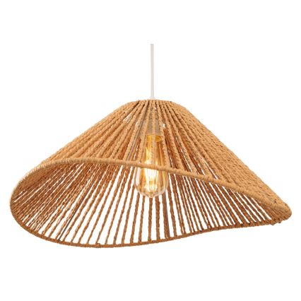 MAXLIGHT P0577 - Pakabinamas sietynas AMALFI 1xE27/15W/230V diametras 45 cm smėlio spalva