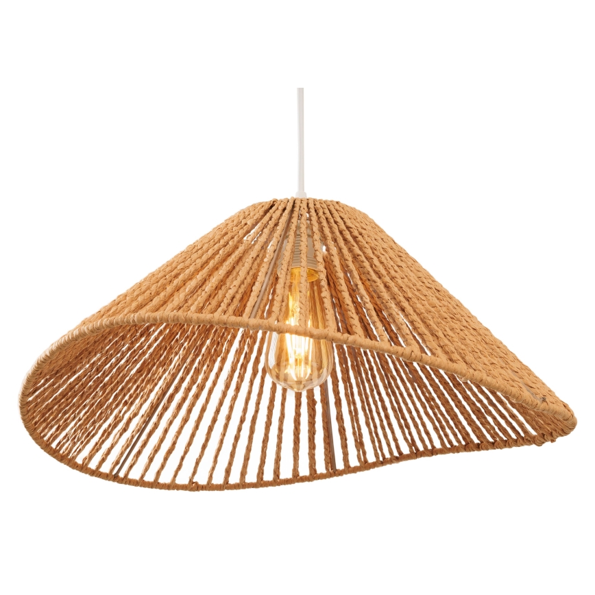 MAXLIGHT P0577 - Pakabinamas sietynas AMALFI 1xE27/15W/230V diametras 45 cm smėlio spalva