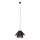 MAXLIGHT P0580 - Pakabinamas sietynas AMALFI 1xE27/15W/230V diametras 45 cm juoda