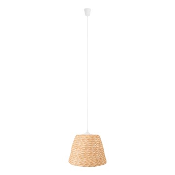MAXLIGHT P0582 - Pakabinamas sietynas POT 1xE27/15W/230V diametras 30 cm smėlio spalva