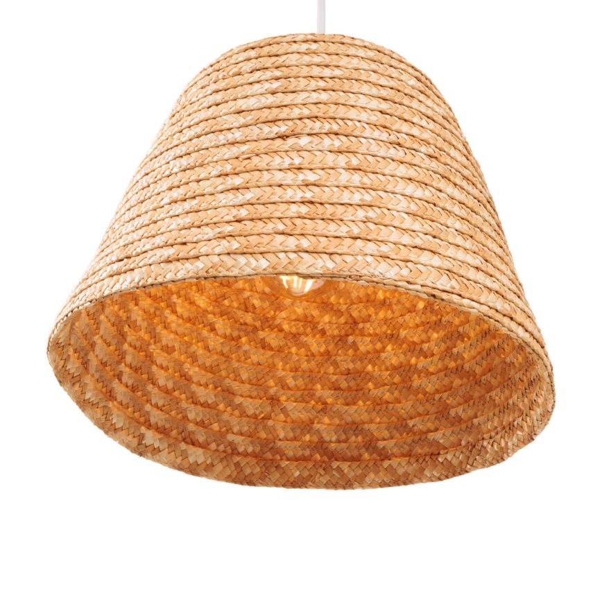 MAXLIGHT P0582 - Pakabinamas sietynas POT 1xE27/15W/230V diametras 30 cm smėlio spalva