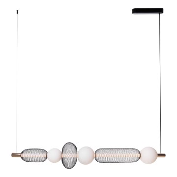 MAXLIGHT P0593 - LED Pakabinamas sietynas BORA LED/29W/230V balta/juoda