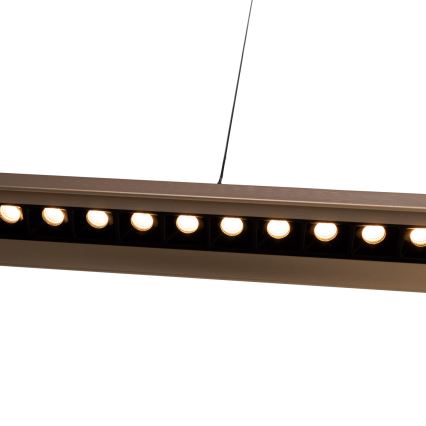 MAXLIGHT P0594 - LED Reguliuojamas pakabinamas sietynas JO-JO LED/38W/230V 2700/4500/5500K žalvaris