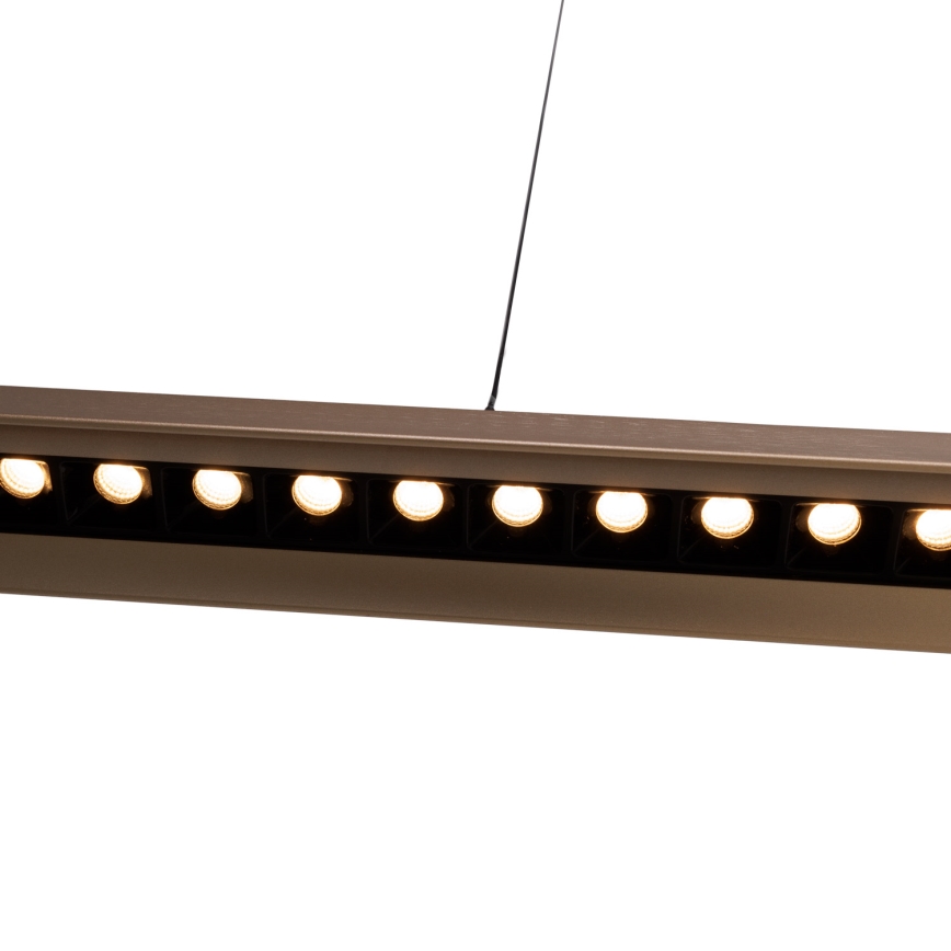 MAXLIGHT P0594 - LED Reguliuojamas pakabinamas sietynas JO-JO LED/38W/230V 2700/4500/5500K žalvaris