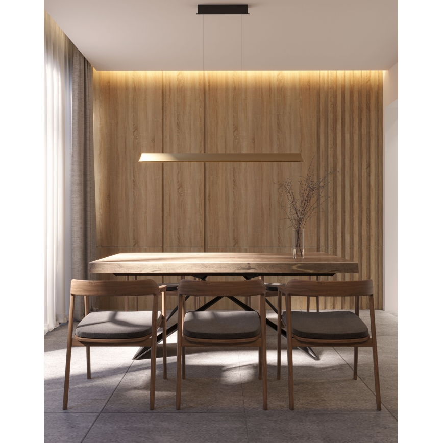 MAXLIGHT P0594 - LED reguliuojamas šviestuvas ant laido JO-JO LED/38W/230V 2700/4500/5500K žalvaris