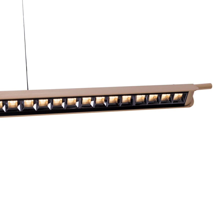 MAXLIGHT P0596 - LED Reguliuojamas pakabinamas sietynas JO-JO LED/40W/230V 2700/4500/5500K žalvaris