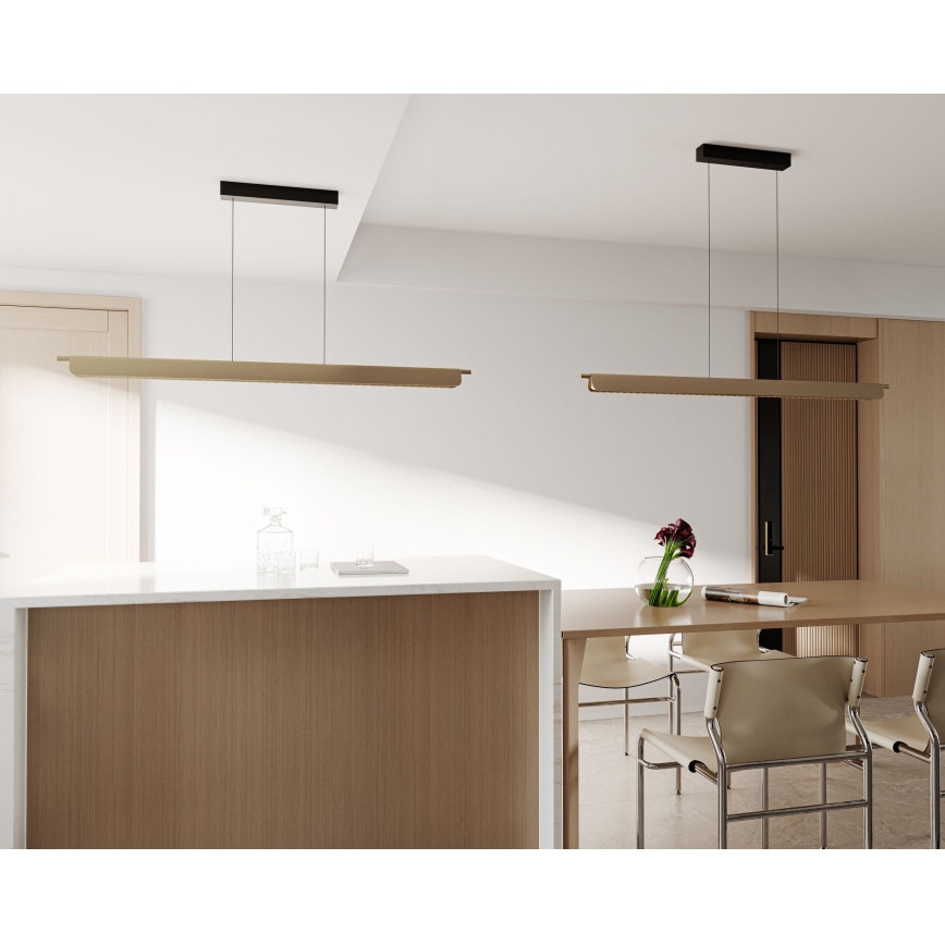 MAXLIGHT P0596 - dimeriuojamas pakabinamas LED šviestuvas ant laido JO-JO LED/40W/230V 2700/4500/5500K auksinė