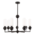 MAXLIGHT P0632 - pakabinamas šviestuvas ant stiebo NOVA 7xG9/7W/230V, skersmuo 70 cm, juodas
