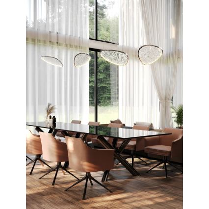MAXLIGHT P0636D - LED pakabinamas šviestuvas ant laido EMPIRE LED/17W/230V blizgus chromas