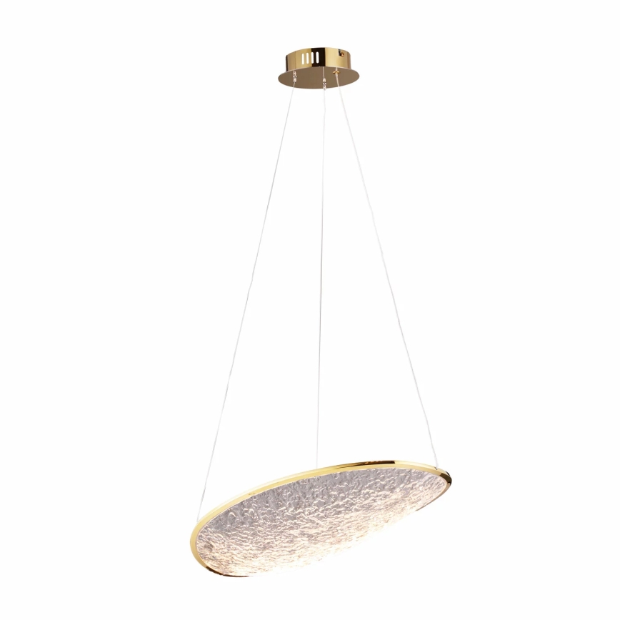 MAXLIGHT P0637D - LED liustra ant laido EMPIRE LED/17W/230V auksinė