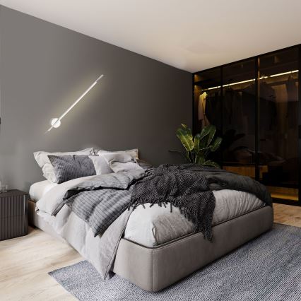 MAXLIGHT W0212 - LED sieninis lauko šviestuvas VORAS LED/8,4W/230V IP44 balta