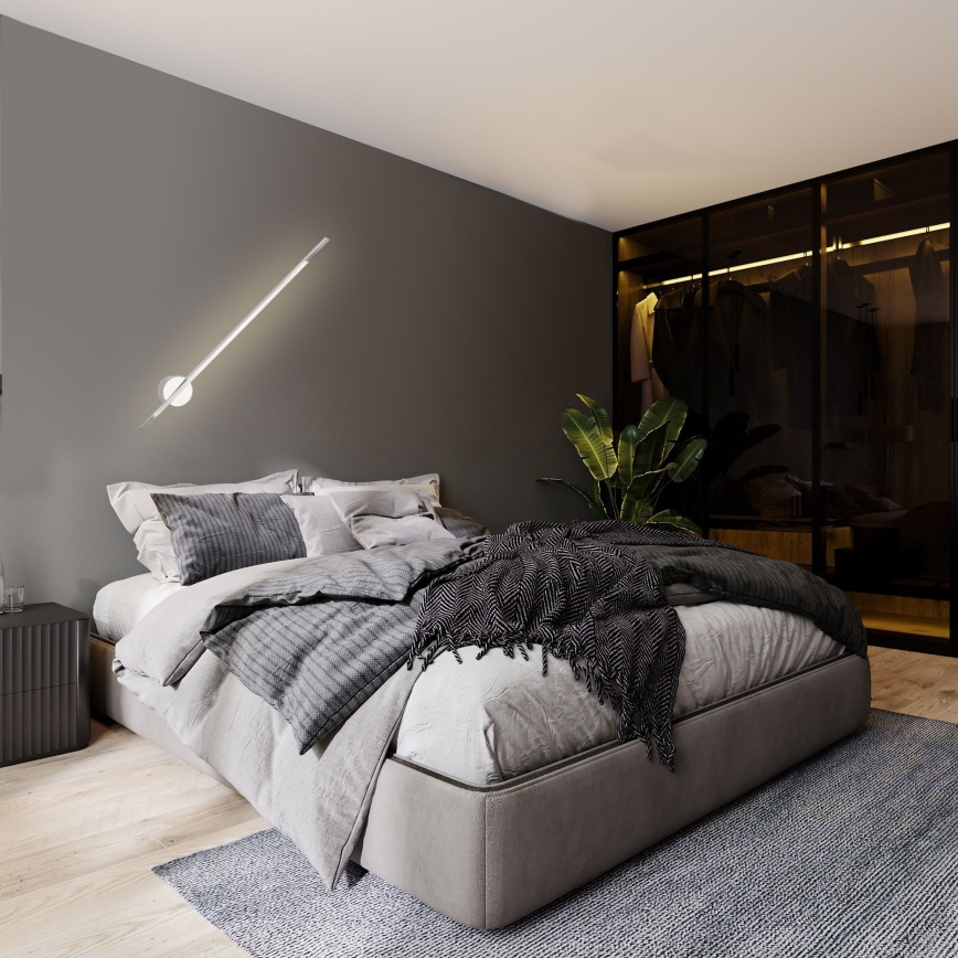 MAXLIGHT W0212 - LED sieninis lauko šviestuvas VORAS LED/8,4W/230V IP44 balta