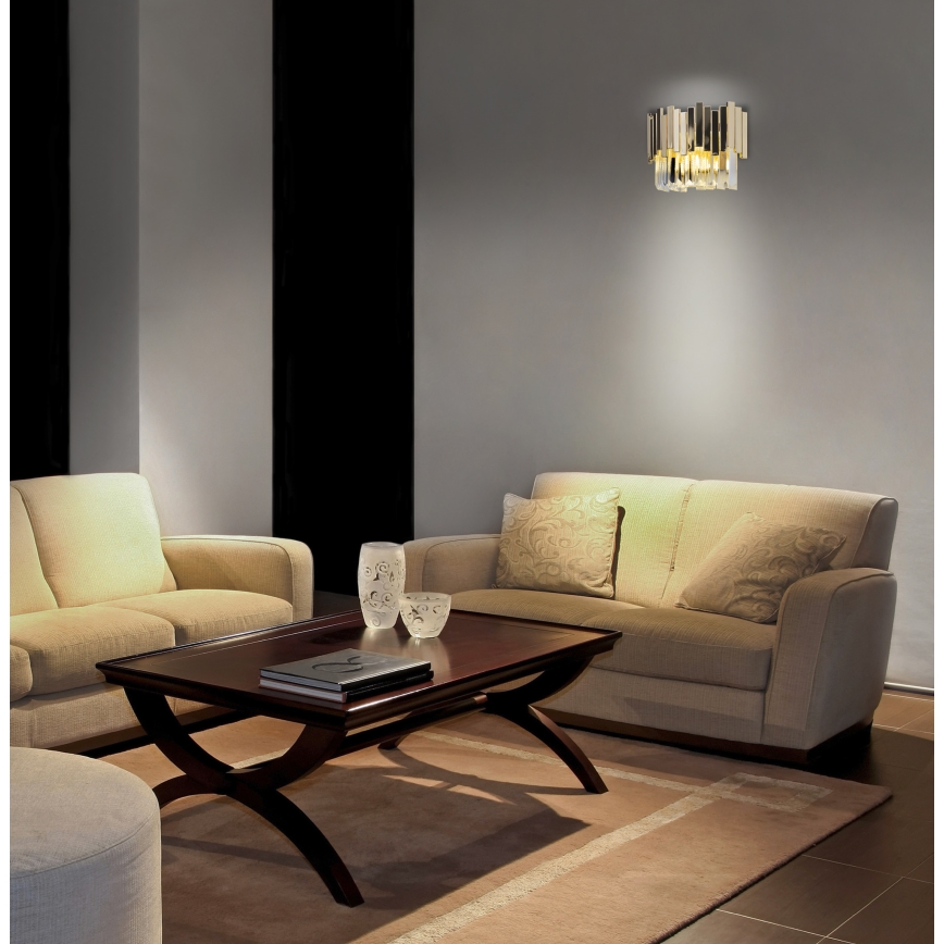 MAXLIGHT W0251 - Sieninis šviestuvas TREND 3xG9/40W/230V auksas