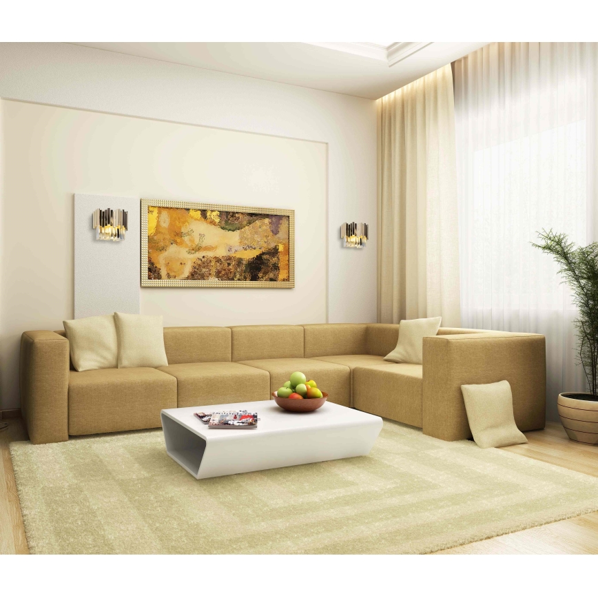 MAXLIGHT W0251 - Sieninis šviestuvas TREND 3xG9/40W/230V auksas