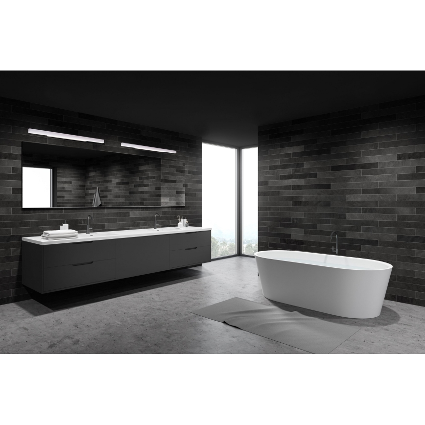 MAXLIGHT W0263 - LED Reguliuojamas vonios veidrodžio apšvietimas LINEAR LED/18W/230V 57 cm IP44 balta