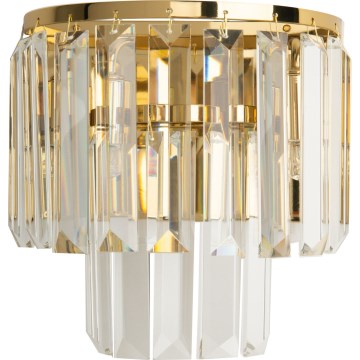 MAXLIGHT W0288 - Sieninis šviestuvas MONACO 2xG9/40W/230V auksas