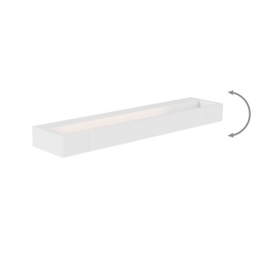 MAXLIGHT W0306 - LED Sieninis vonios šviestuvas FLINK LED/12W/230V 45 cm IP44 balta