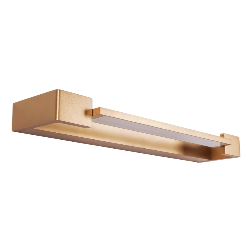 MAXLIGHT W0318 - LED Sieninis vonios šviestuvas FLINK LED/12W/230V 45 cm IP44 auksas