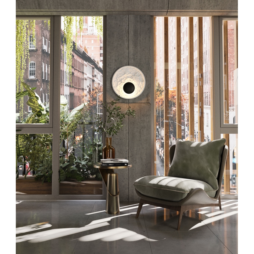 MAXLIGHT W0325 - LED sieninis šviestuvas OYAKA LED/5W/230V diametras 29 cm balta/juoda