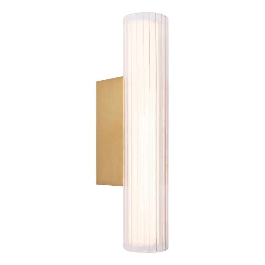 MAXLIGHT W0364 - LED Sieninis vonios šviestuvas FAYETTE LED/6W/230V 31 cm IP44 auksas