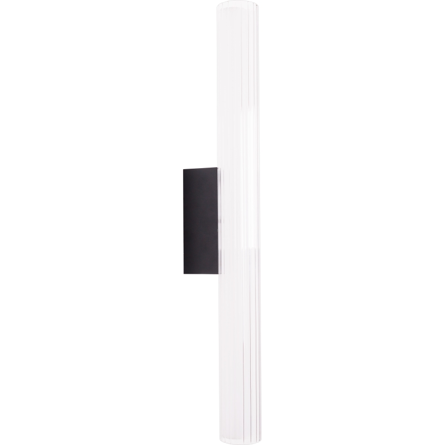 MAXLIGHT W0365 - LED Sieninis vonios šviestuvas FAYETTE LED/12W/230V 61 cm IP44 juoda