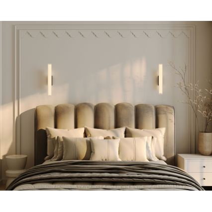MAXLIGHT W0366 - LED Sieninis vonios šviestuvas FAYETTE LED/12W/230V 61 cm IP44 auksas
