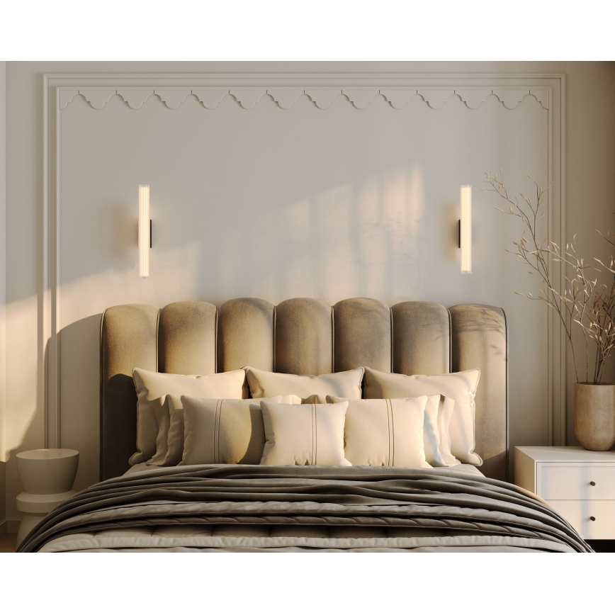 MAXLIGHT W0366 - LED Sieninis vonios šviestuvas FAYETTE LED/12W/230V 61 cm IP44 auksas