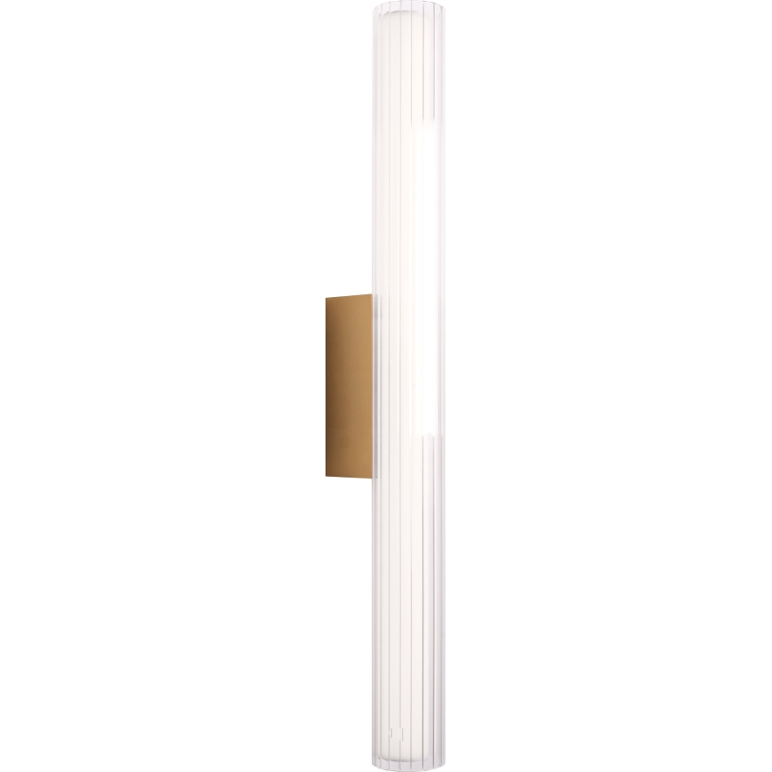 MAXLIGHT W0366 - LED Sieninis vonios šviestuvas FAYETTE LED/12W/230V 61 cm IP44 auksas