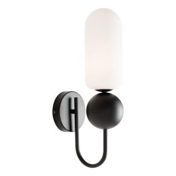 MAXLIGHT W0381 - Sieninis šviestuvas ROMA 1xG9/12W/230V juoda