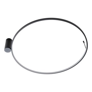 MAXLIGHT W0437 - LED vonios kambario lubų šviestuvas VISUAL LED/28W/230V skersmuo 80 cm IP44 juodas
