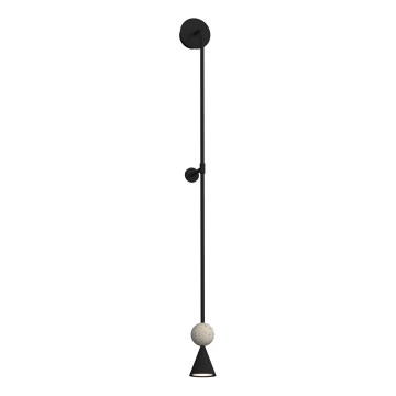 MAXLIGHT W0447 - LED sieninis šviestuvas BINGO LED/8W/230V CRI 92 juoda/smėlinė