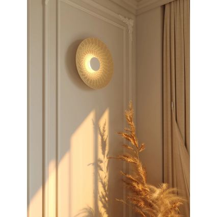 MAXLIGHT W0457 - LED Sieninis šviestuvas MISAKI LED/6W/230V CRI 95 smėlio spalvos