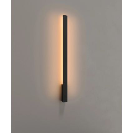 MAXLIGHT W0459 - LED lauko sieninis šviestuvas KAPRUN LED/12W/230V CRI 93 IP65 juoda