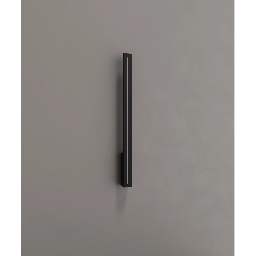 MAXLIGHT W0460 - LED lauko sieninis šviestuvas MOENA LED/15W/230V CRI 93 IP65 juodas