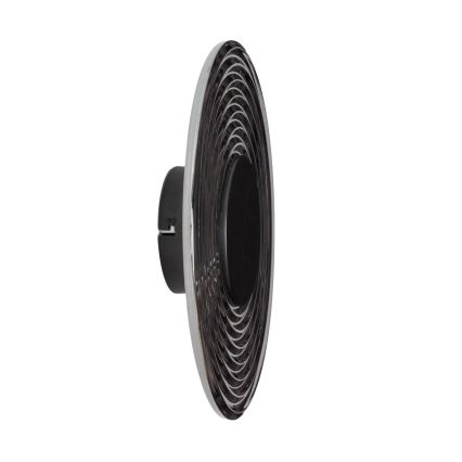 MAXLIGHT W0474 - LED Sieninis šviestuvas LEONARDO LED/8W/230V juoda/dūminė juoda