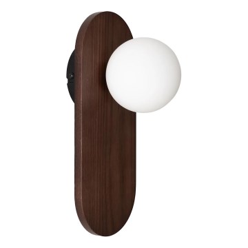 MAXLIGHT W0476 - Sieninis šviestuvas POINT 1xG9/7W/230V rudas