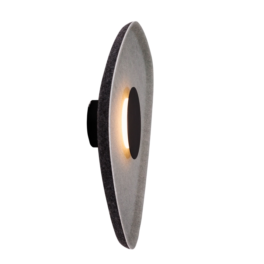 MAXLIGHT W0558 - LED sieninis šviestuvas DEUX LED/5W/230V juoda