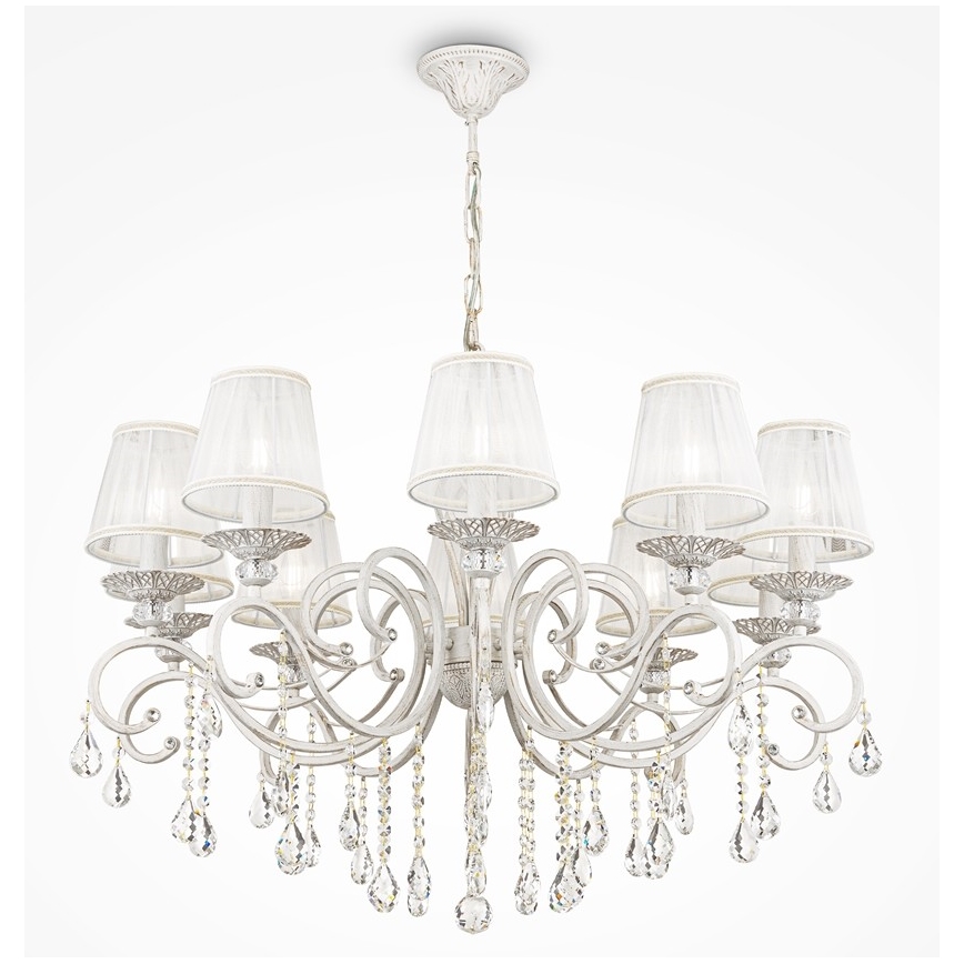 Maytoni ARM247-10-G - Sietynas, kabinamas ant grandinės GRACE 10xE14/40W/230V